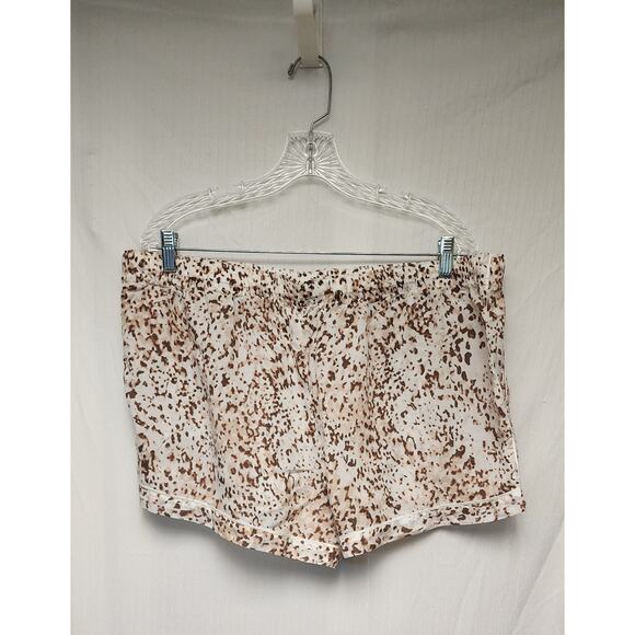 Star Above Brown Leopard Print Sleepwear Set Size XXL - Picture 5 of 11